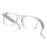 F16 AI Translation Bluetooth-compatible Earphone Glasses Touch Control Wireless Headset Smart Eyewear - Clear Frame / Anti Blue Light - 1