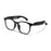 F19 Anti Blue Light Smart Eyewear Real Time AI Translation Wireless Bluetooth-compatible Earphone Glasses - Black Frame+Clear Lens - 1