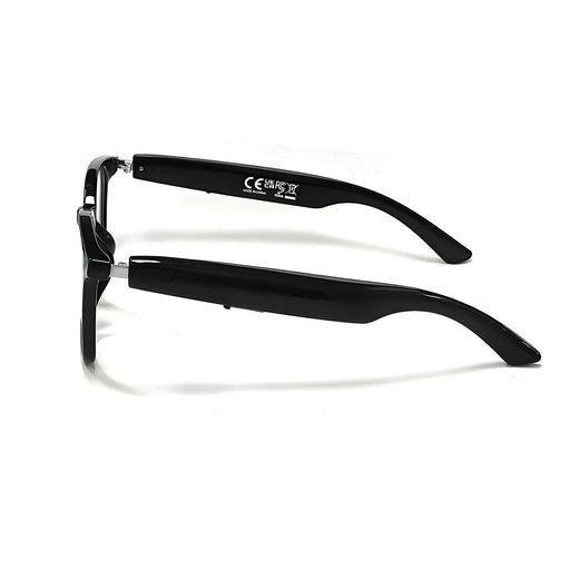 F19 Anti Blue Light Smart Eyewear Real Time AI Translation Wireless Bluetooth-compatible Earphone Glasses - Black Frame+Clear Lens - 2