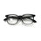 F19 Anti Blue Light Smart Eyewear Real Time AI Translation Wireless Bluetooth-compatible Earphone Glasses - Black Frame+Clear Lens - 3