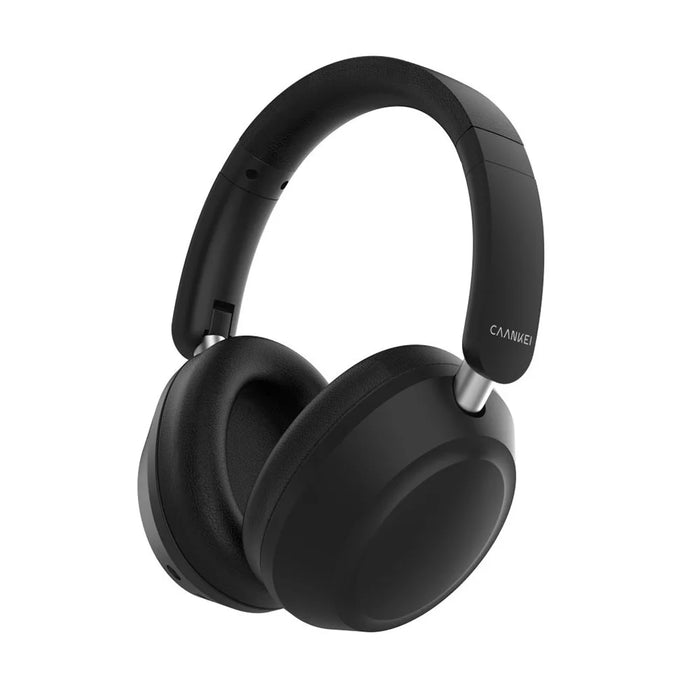 CAANKEI Wireless Headphones Active Noise Cancelling Bluetooth-Compatible Headset Over-Ear - Black - 1