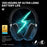CAANKEI Wireless Headphones Active Noise Cancelling Bluetooth-Compatible Headset Over-Ear - Black - 4