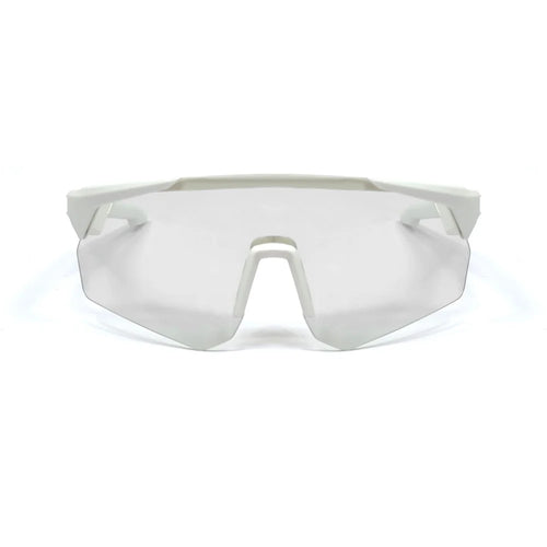QY-Pro2 Outdoor Sports Cycling AI Translation Bluetooth-Compatible Glasses Music Calling Smart Eyewear - White Frame / Color Changing Lens - 1