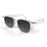 GS03 AI Translation Bluetooth-compatible Glasses Transparent Frame Smart Eyewear for Music Calls - Polarized Gradient Grey - 1