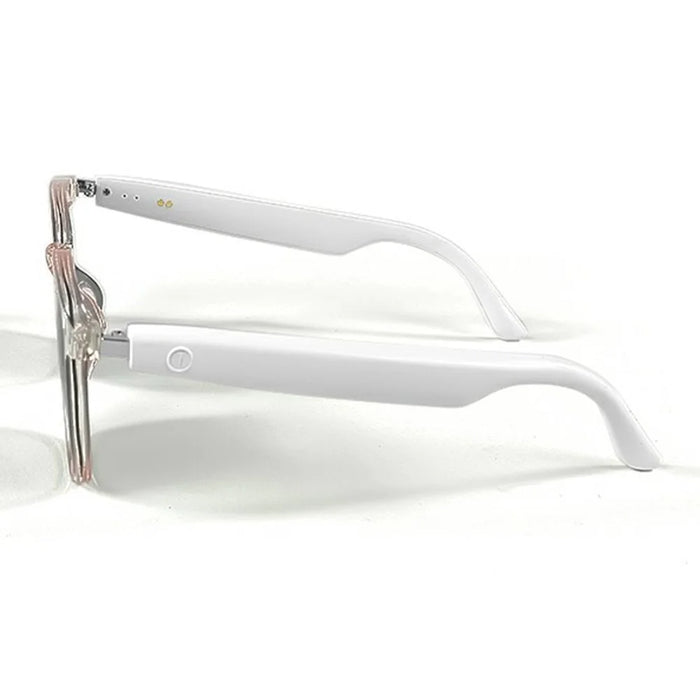 GS03 AI Translation Bluetooth-compatible Glasses Transparent Frame Smart Eyewear for Music Calls - Polarized Gradient Grey - 3