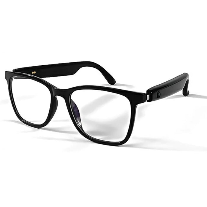 GS05 AI Translation Bluetooth-compatible Glasses Smart Eyewear with Magnetic Detachable Polarized Lens - Anti Blue Light+Polarized Black - 5