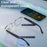 GS06 Wireless Music Earphone AI Translation Bluetooth-compatible Glasses Anti Blue Light Photochromic Lens Smart Eyewear - Gold Frame - 6
