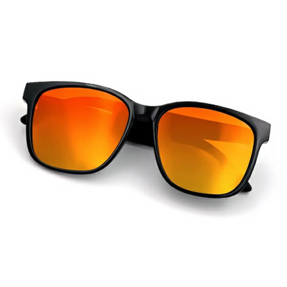GS08 UV400 Polarized Lens Glasses Bluetooth-compatible Earphone AI Translation Smart Eyewear - Polarized Orange - 4