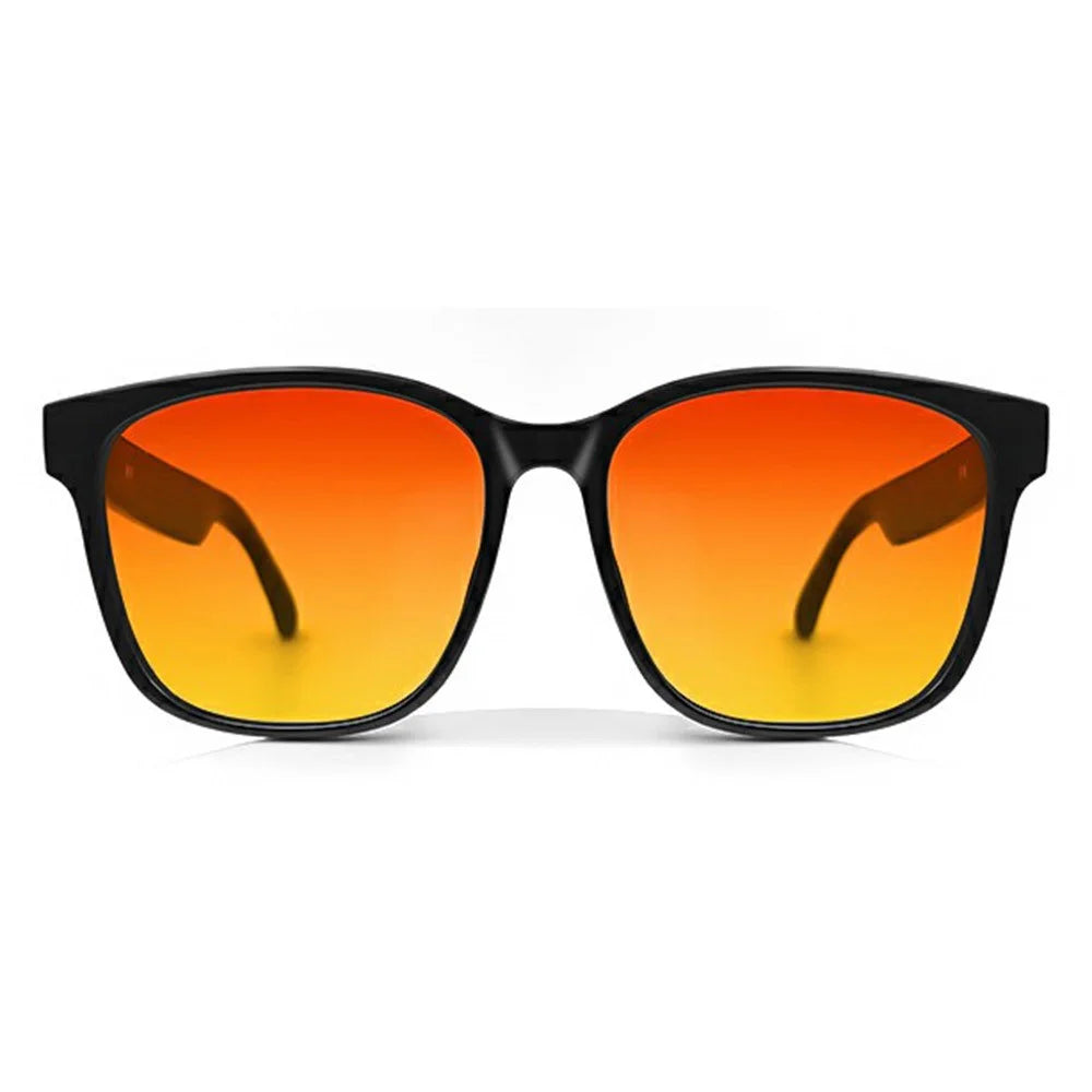 GS08 UV400 Polarized Lens Glasses Bluetooth-compatible Earphone AI Translation Smart Eyewear - Polarized Orange - 5