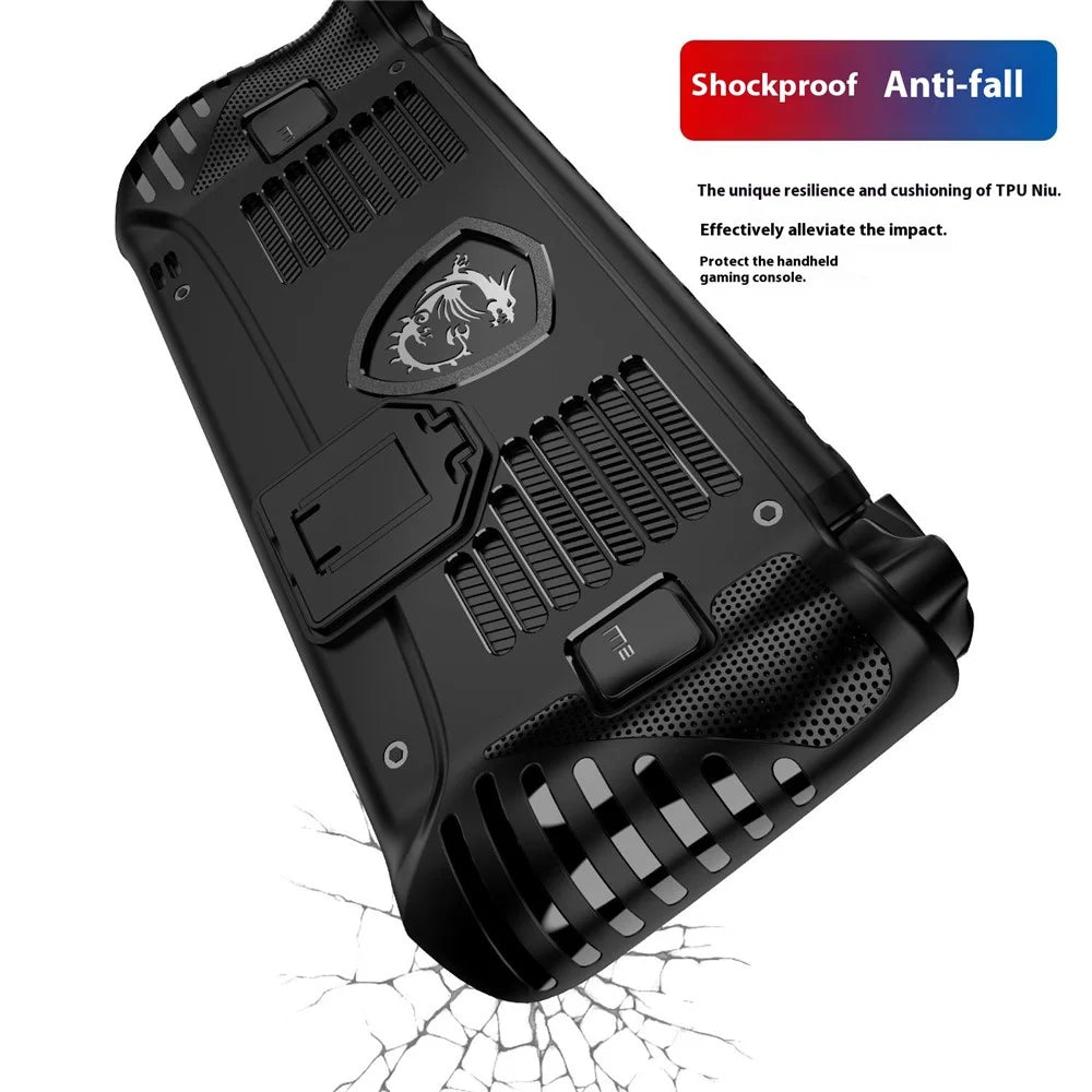 For MSI Claw 8 AI+ TPU Case with Kickstand Gaming Console Protective Cover - 5