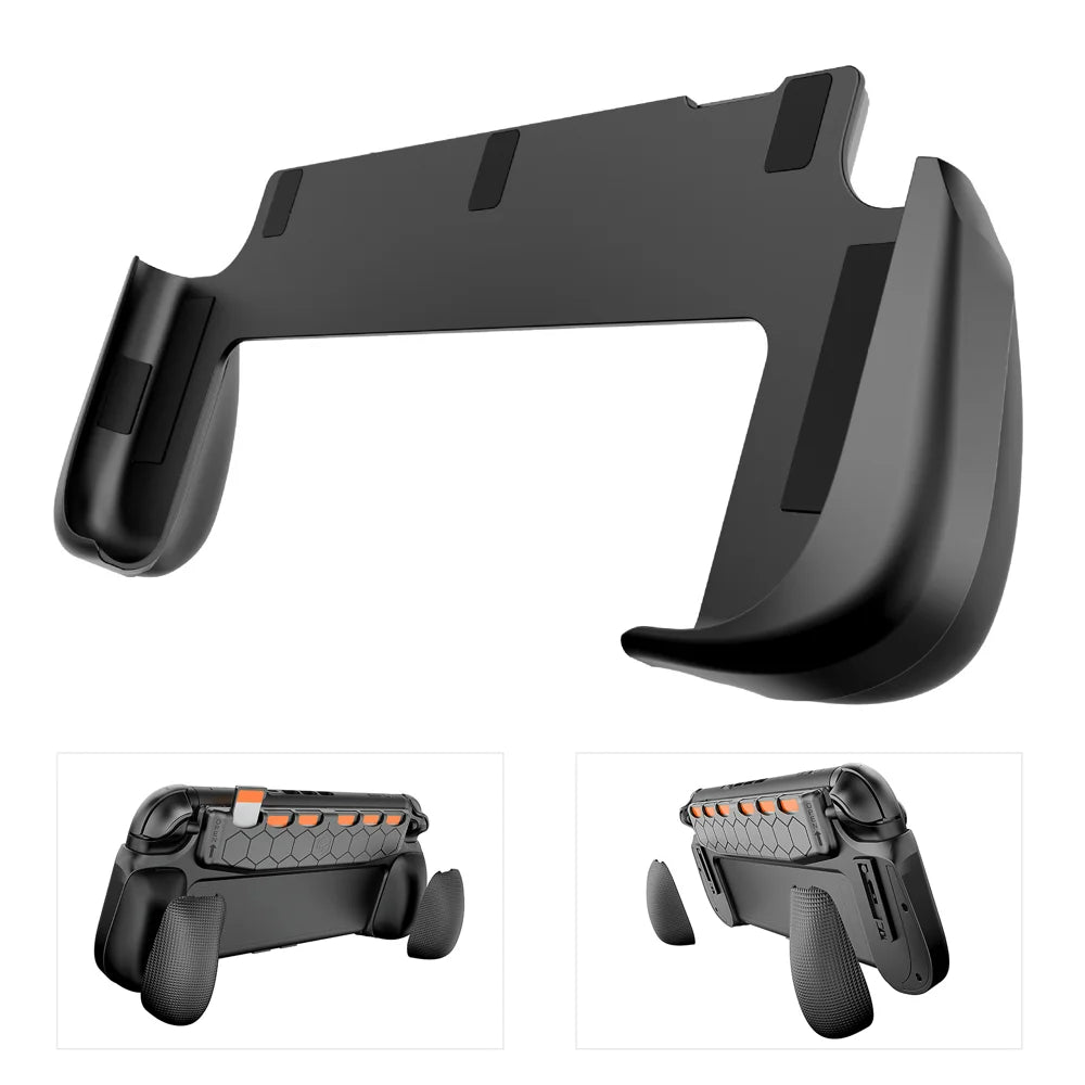For Nintendo Switch 2 Grip Case Soft TPE Integrated Game Controller Protective Cover Game Card Storage Design - 1