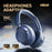 EL-GT6 ANC Noise Cancelling Low Latency Gaming Headset HiFi Sound Over Ear Bluetooth-compatible Headphones - Blue - 4