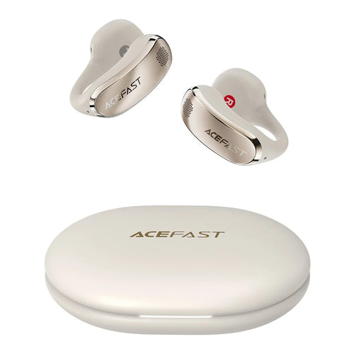 ACEFAST FA006 ACECLIP Pro Open Ear Wireless Earphones Dual Mic Noise Reduction Bluetooth-compatible Earbuds - Light Gold - 1