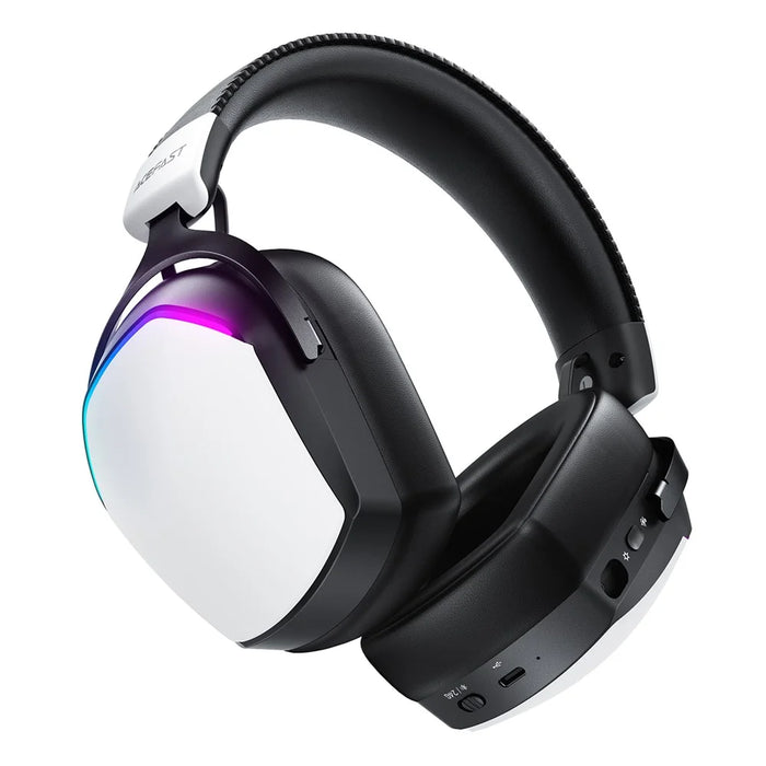 ACEFAST H11 Low Latency Gaming Headset Bluetooth-compatible Wireless Over Ear Headphones with Detachable Mic - 3