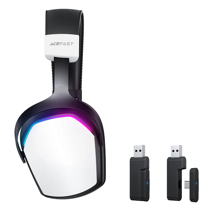 ACEFAST H11 Low Latency Gaming Headset Bluetooth-compatible Wireless Over Ear Headphones with Detachable Mic - 5