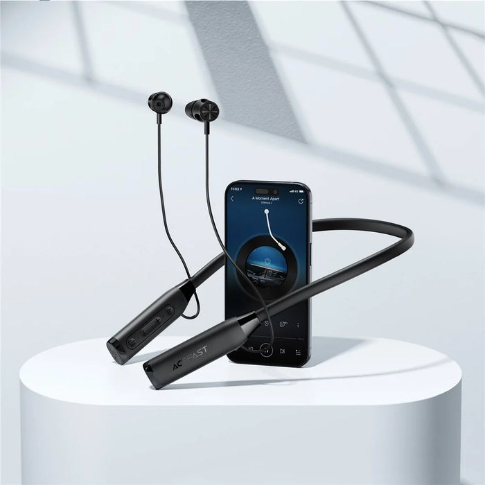 ACEFAST N7 Bluetooth-compatible Neckband Headphones Wireless Gaming Earphones with LED Display - 6
