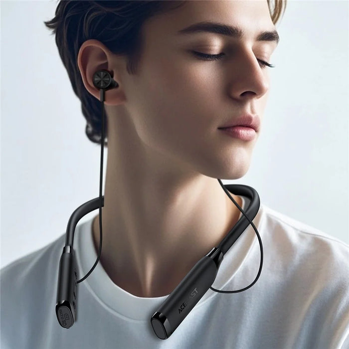 ACEFAST N7 Bluetooth-compatible Neckband Headphones Wireless Gaming Earphones with LED Display - 7