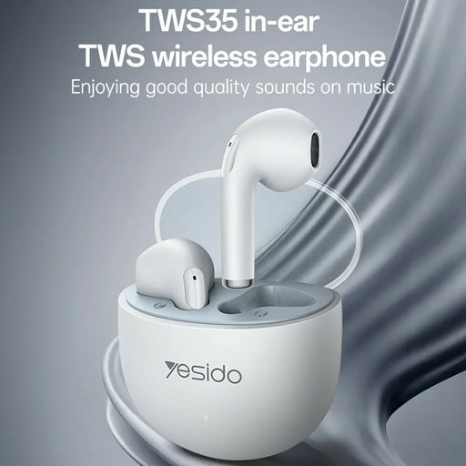 YESIDO TWS35 Semi In Ear Bluetooth-compatible Earbuds TWS Stereo Wireless Headphones - 2