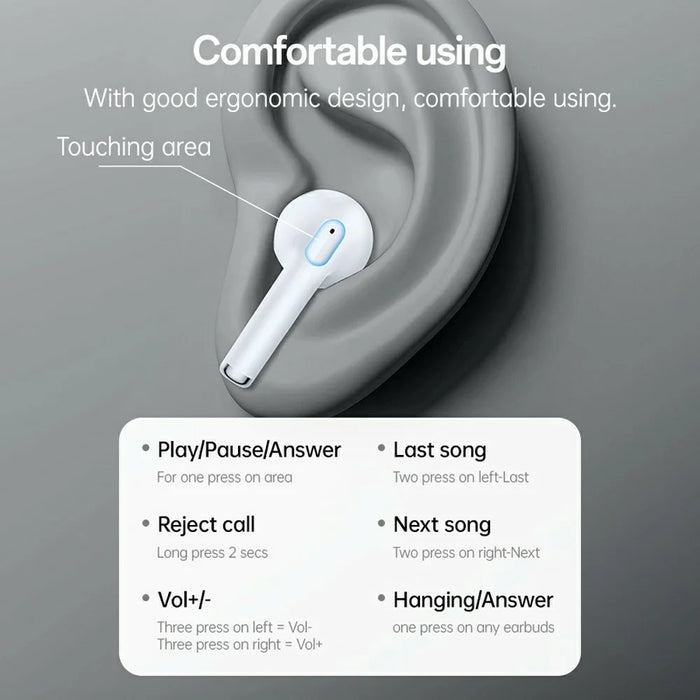 YESIDO TWS35 Semi In Ear Bluetooth-compatible Earbuds TWS Stereo Wireless Headphones - 5