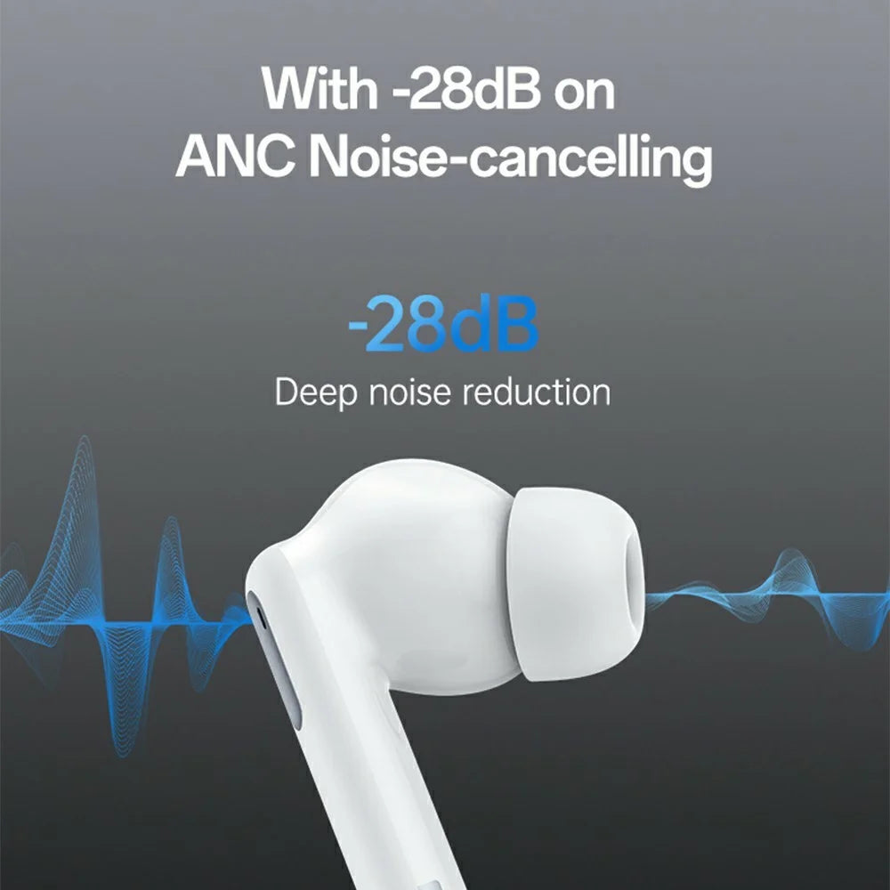 YESIDO TWS34 Bluetooth-compatible Earbuds Dual Mic ANC + ENC Noise Cancelling Touch Control Wireless Earphones - 2