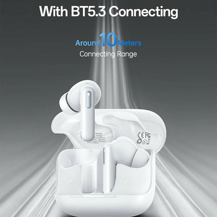 YESIDO TWS34 Bluetooth-compatible Earbuds Dual Mic ANC + ENC Noise Cancelling Touch Control Wireless Earphones - 6