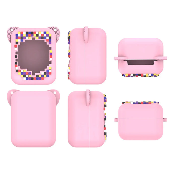 Silicone Case For Bitzee Interactive Toy Digital Pet Shockproof Anti Slip Protective Skin Cover - Pink - 3