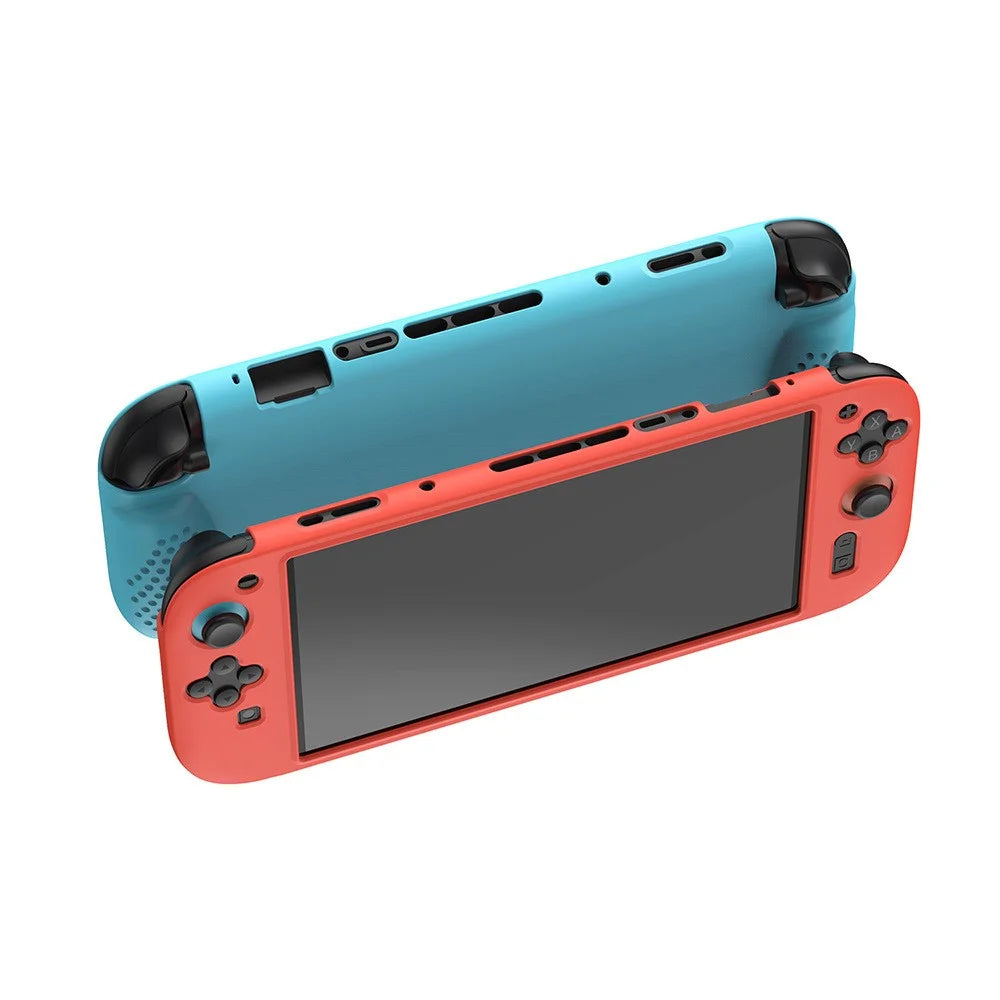 DOBE TNS-5171 For Nintendo Switch 2 Game Console Silicone Case Full Body Protection Cover - Red - 5
