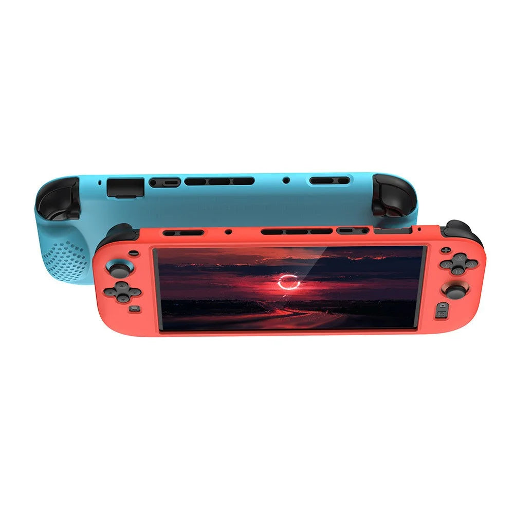 DOBE TNS-5171 For Nintendo Switch 2 Game Console Silicone Case Full Body Protection Cover - Red - 6