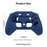 Silicone Protective Case for Flydigi Vader 4 Pro Wireless Controller Protector Skin Cover - Black - 6