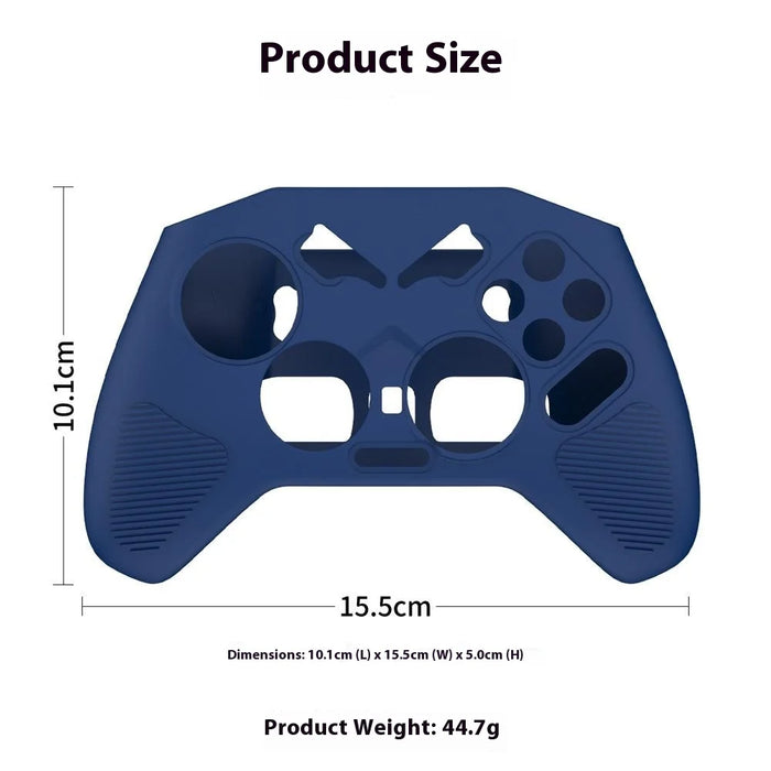 Silicone Protective Case for Flydigi Vader 4 Pro Wireless Controller Protector Skin Cover - Black - 6