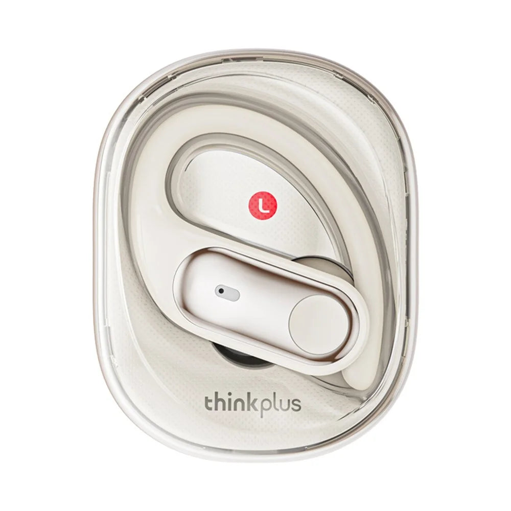 For LENOVO ThinkPlus LP79 Open Ear Wireless Earbuds Bluetooth-compatible True Wireless Headphones - Beige - 1