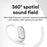 For LENOVO ThinkPlus LP79 Open Ear Wireless Earbuds Bluetooth-compatible True Wireless Headphones - Beige - 3