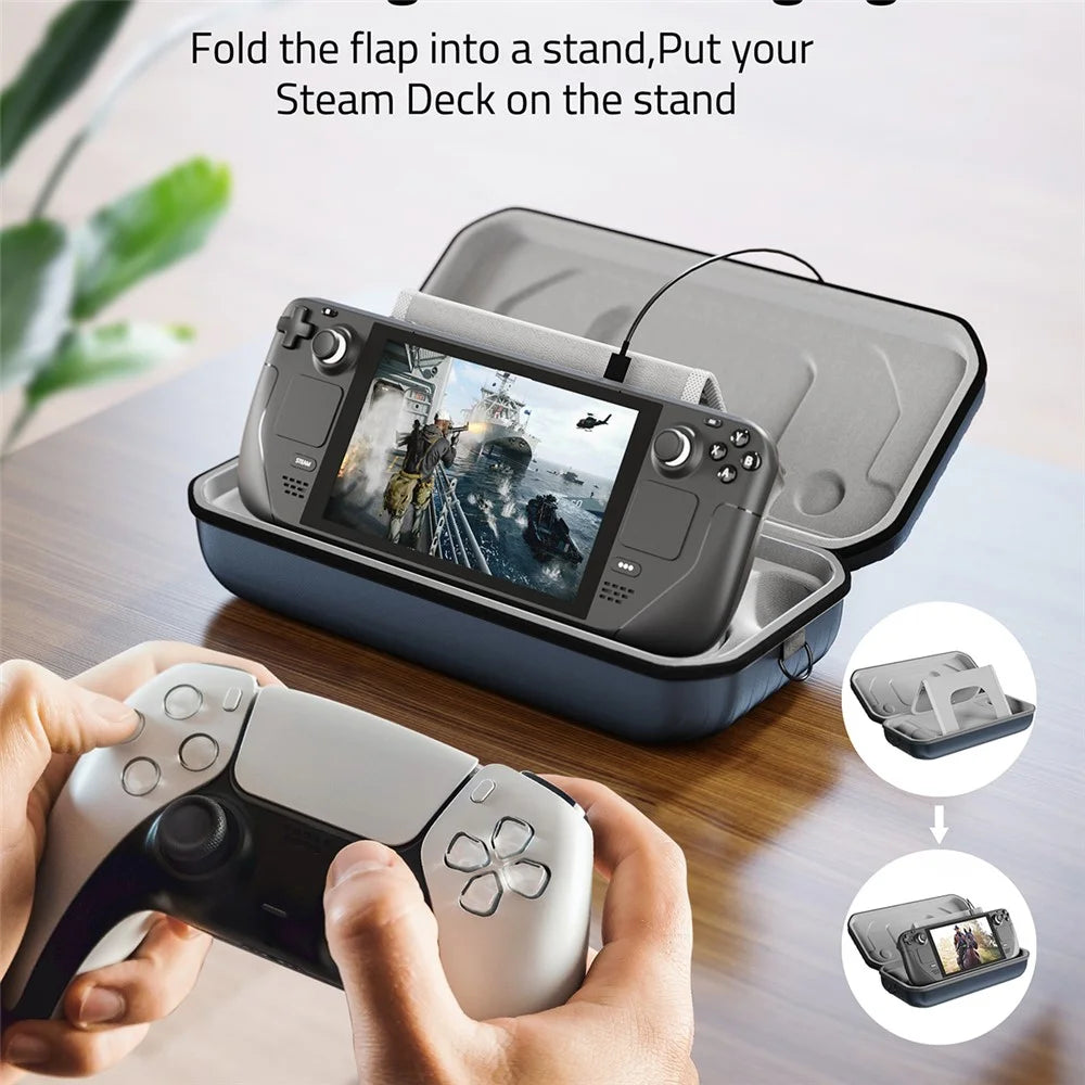 SYNTECH SYNM052 Portable Game Console Hard Shell Storage Case Protective Travel Carry Bag - 5