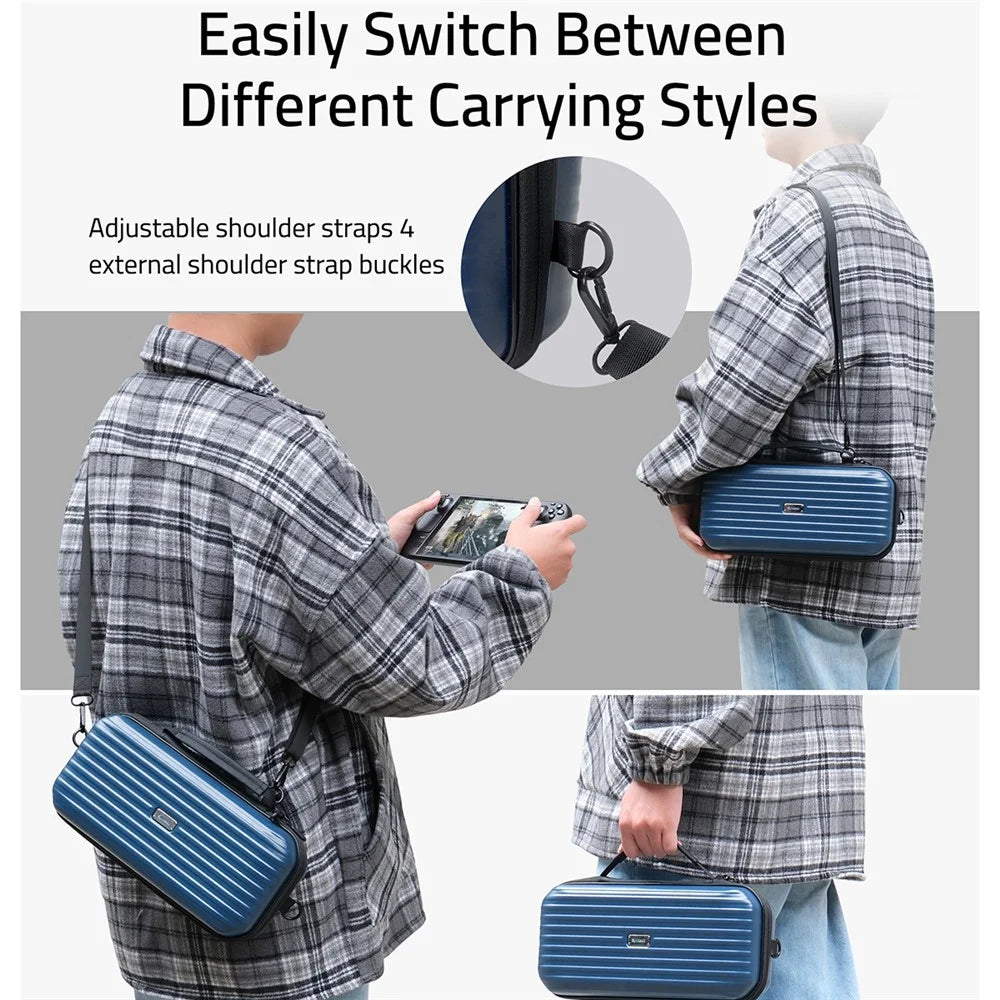SYNTECH SYNM052 Portable Game Console Hard Shell Storage Case Protective Travel Carry Bag - 7