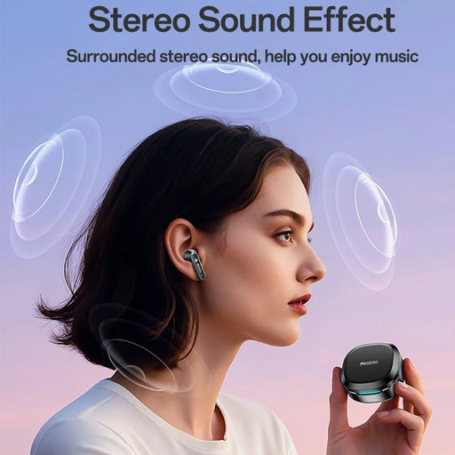 YESIDO TWS37 Wireless Bluetooth-compatible Earbuds ANC + ENC Noise Reduction Smart Touch Control Earphones - 2