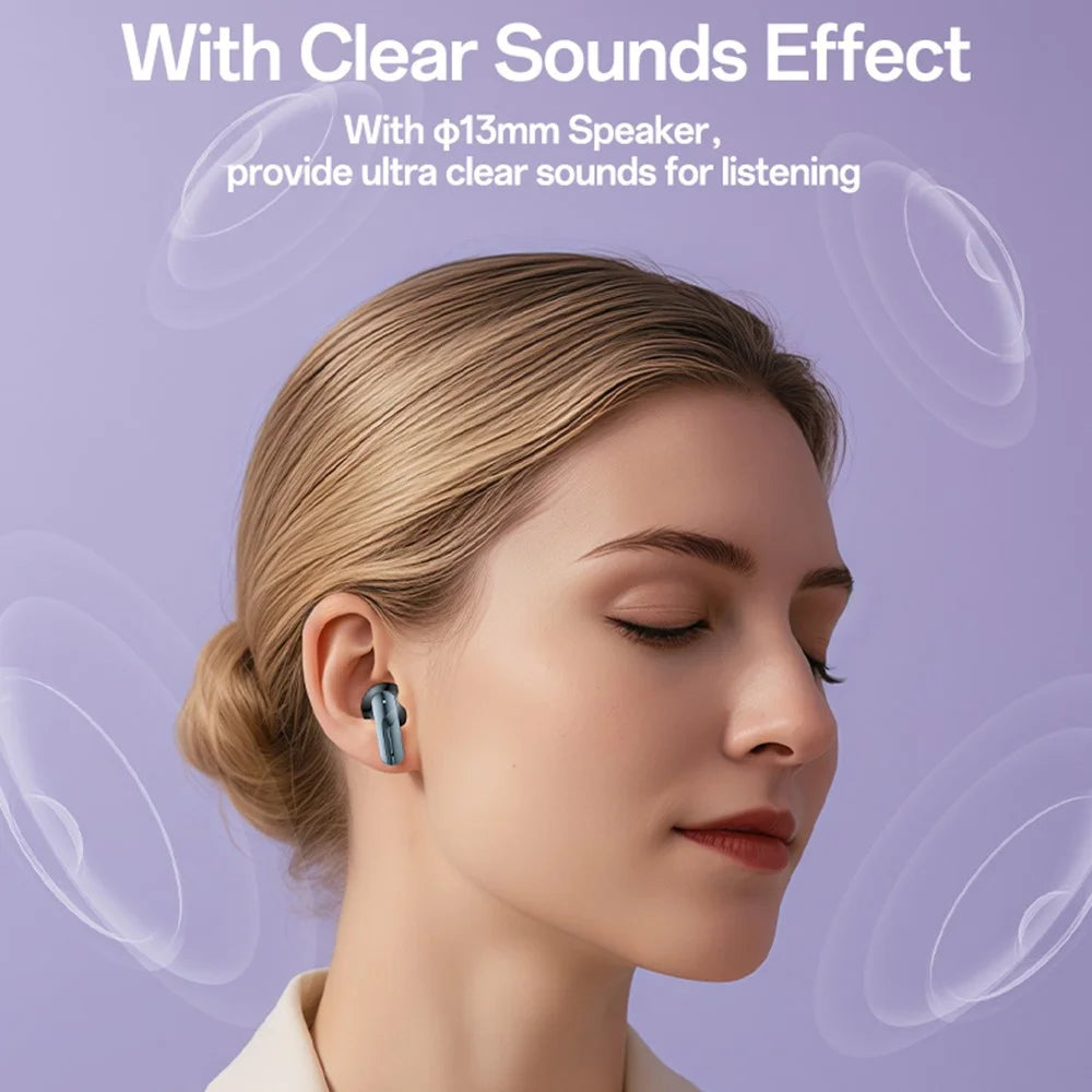 YESIDO TWS36 Wireless Bluetooth-compatible Earbuds Low Latency TWS Earbuds Semi In Ear Headphones - 4
