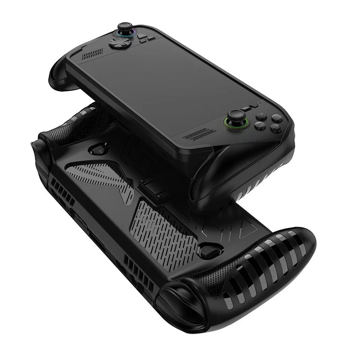 For Asus ROG Xbox Ally X (2025) / Ally (2025) Handheld TPU Case Game Console Protective Cover with Stand - Black - 5