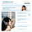 ZAODON mini Bluetooth-compatible 6.0 Headphones High Definition Audio Wireless Over Ear Headset - Blue - 3