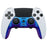 Housing Shell for Sony PlayStation 5 DualSense Edge Game Controller Carbon Fiber Texture PC Front Back Case - Gradient Blue - 4