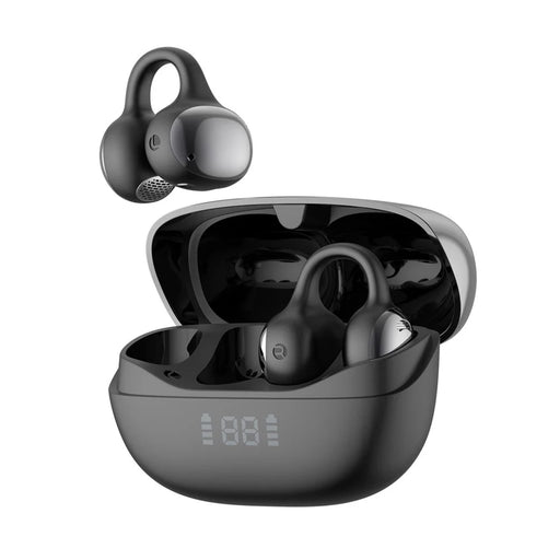 BUDI EP68B Wireless Open Ear Bluetooth-compatible Headphones ENC Noise Cancelling Clip Earbuds - 1