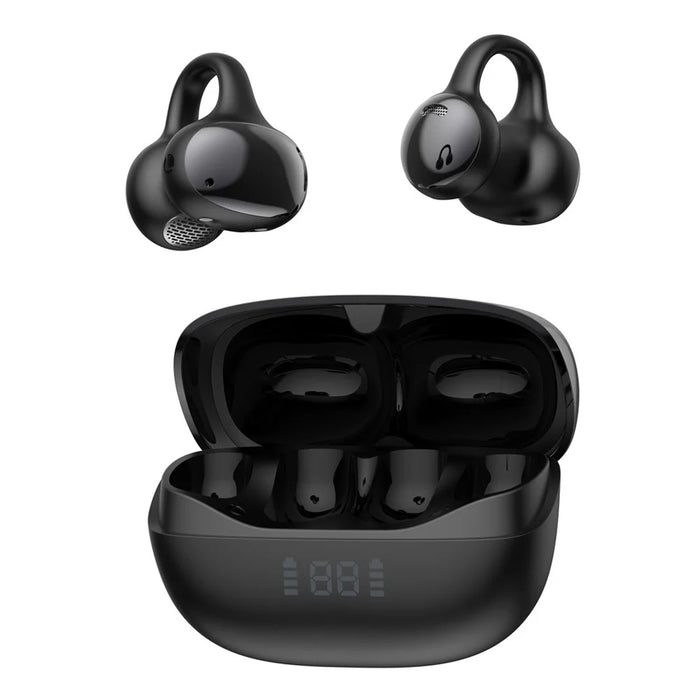 BUDI EP68B Wireless Open Ear Bluetooth-compatible Headphones ENC Noise Cancelling Clip Earbuds - 4