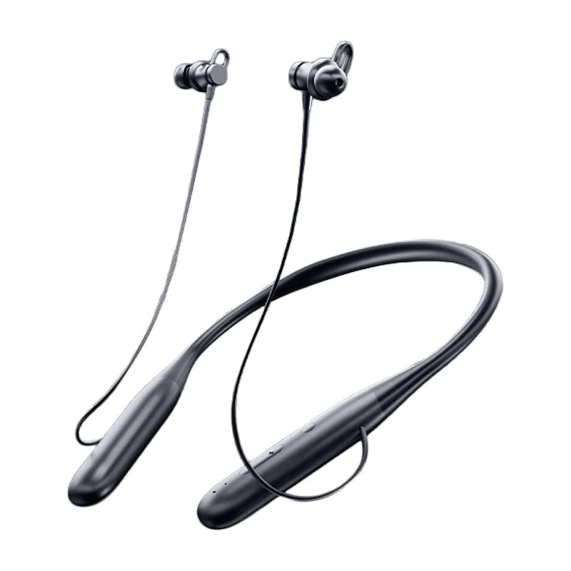 M911 Neckband Bluetooth-compatible Headphones Stereo Sound ENC Noise Cancelling 160H Playtime Wireless Earbuds for Sports / Running - Black - 1