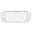 DOBE TNS-51111 For Nintendo Switch OLED Game Controller Crystal Clear Case TPU + PC Cover with Kickstand - 1