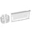 DOBE TNS-51111 For Nintendo Switch OLED Game Controller Crystal Clear Case TPU + PC Cover with Kickstand - 2