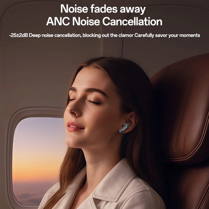 YESIDO TWS40 Bluetooth-Compatible Headphones ANC+ENC Noise Cancellation Wireless Earbuds NTC Temperature Control - 2