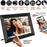 10.1 inch HD Touchscreen WiFi Digital Picture Frame Cloud Album Wireless Remote Photo  /  Video Transfer  Auto Rotate - Black  /  EU Plug - 2