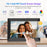 10.1 inch HD Touchscreen WiFi Digital Picture Frame Cloud Album Wireless Remote Photo  /  Video Transfer  Auto Rotate - Black  /  EU Plug - 6
