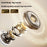 R3 SE Bluetooth-compatible 5.4 Mini Earbuds IPX7 Waterproof Noise Reduction In Ear Sleeping Headphones - Black+Silver - 6