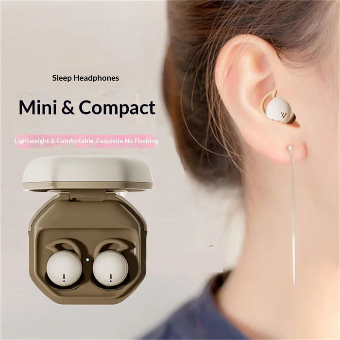 MY002 IPX5 Waterproof TWS Bluetooth-compatible Earbuds for Sports/Sleeping Wireless Headphones - Black - 2