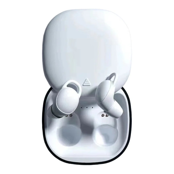 PRO-X999 Mini Bluetooth-compatible Wireless Earbuds Noise Cancelling Sleep Headphones - White - 1